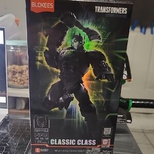 Classic Class Transformers Building Set - Black & Green